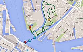 Thumbnail map of North - van der Pek district Walk