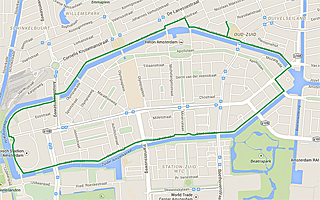 Thumbnail map of Olympic Stadium Loop Walk