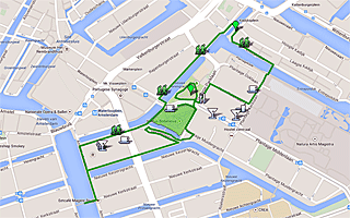 Thumbnail map of Plantage and Hortus Botanic Garden Walk in Amsterdam