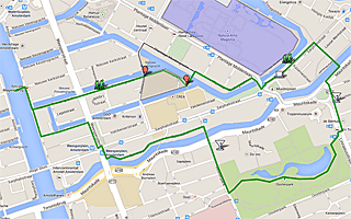 Thumbnail Map of Plantage, south of the Zoo, and Oosterpark Loop