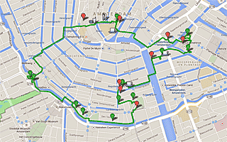 Thumbnail map for Trees of Amsterdam walk