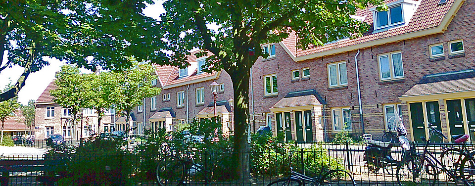 van der Pek district in Amsterdam North