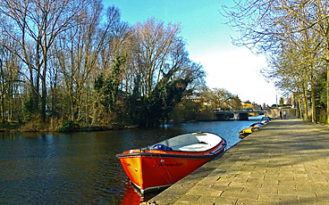 Behind the RAI Exhibition Centre 